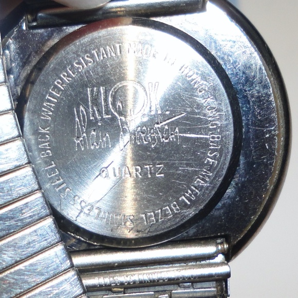 VINTAGE ALAIN SILBERSTEIN DESIGNER KLOK WATCH main image 8